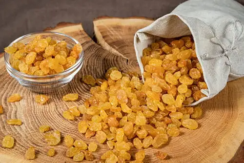 Sulphur Treated Golden Raisins
